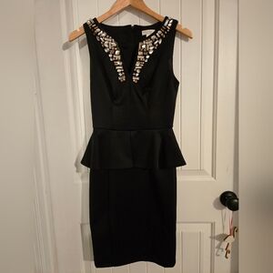 Bisou Bisou Black Sleeveless Dress